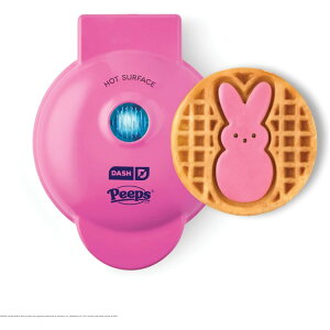[�����]�_�b�V�����s�[�v�X �o�j�[ �~�j���b�t�����[�J�[ �m���X�e�B�b�N �s���N Dash & PEEPS Bunny Mini Waffle Maker Nonstick Pink �y�����񂹏��i�z