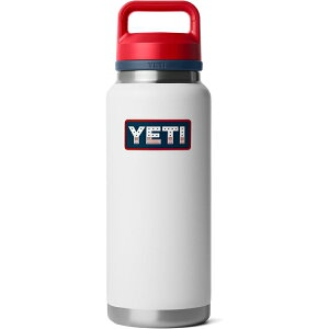 �C�G�e�B �����u���[ �{�g�� 1.1L �`���O�L���b�v �z���C�g/���X�L���[���b�h/�l�C�r�[/�o�b�W YETI Rambler 36oz Bottle with Chug Cap White/Rescue Red/Navy/Badge �y�����񂹏��i�z