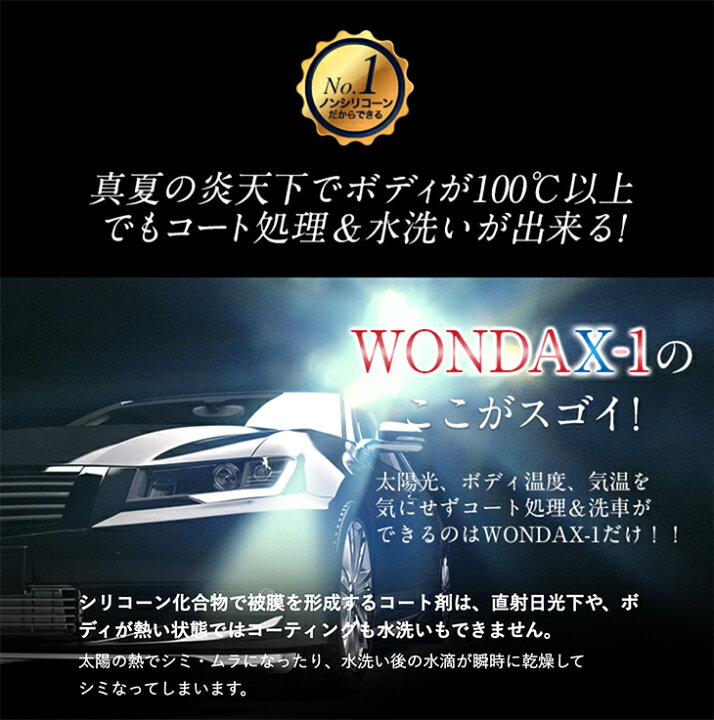 楽天市場 Wondax 1 ワンダックスワン ガラスコーティング剤 コート剤 250ml ワンダックス ガラスコート ガラスコート剤 ノンシリコン プロ仕様 撥水 車 コーティング ボディコート ノンシリコーン ワックス 黄砂 対策 サンプル プレゼント 洗車 ボディクリーナー ボディ