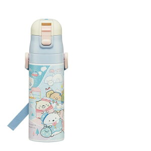 �X�P�[�^�[(Skater) ���� �q���p ������ 470ml ���݂��R���炵 ���낭�܂ӂ邳�� ���̎q �ۗ��p �X�e�����X �y�ʃ^�C�v waterbottle �X�|�[�c�{�g�� �L�b�Y ���ǂ� ���r SDC4-A