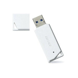 BUFFALO USB3.1(Gen1)�Ή� USB�������[ �o�����[���f�� 64GB �z���C�g RUF3-K64GB-WH
