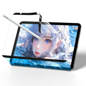 NIMASO �y�[�p�[���C�N�t�B���� ���E�� iPad ��11����iA16�j2025�p/ iPad ��10���� 2022�p �}�O�l�b�g �ی�t�C���� �A���`�O���A �w��h�~ �ė��p�\ ���̂悤�ȕ`���S�n �K���X�t�B�����ƌ݊���