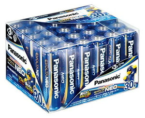パナソニック アルカリ乾電池単3形 30本パックPanasonic EVOLTA NEO LR6NJ/30SH