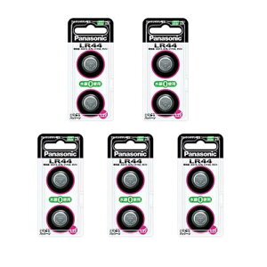 Panasonic LR44/2P �A���J���{�^���d�r�q1.5V�r (5�Z�b�g)