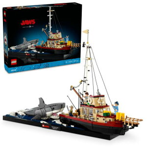 S ACfA W[Y 21350 LEGO IDEAS Jaws gݗăZbg  ubN a NX}Xv[g v[g Mtg T j̎q ̎q l