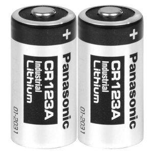 Panasonic CR123A ���`�E���d�r 1550mAh (2�{) [���s�A���i]