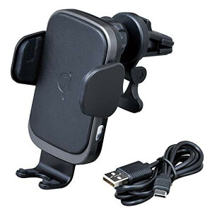 ZC(SEIWA) ԓpi Qi CX[d z_[ iPhone X}[gtH ubN D585 J 360x] X}z GARt 5W/7.5W/10WΉ