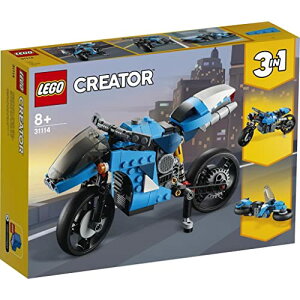 ���S(LEGO) �N���G�C�^�[ �X�[�p�[�o�C�N 31114 �������� �u���b�N �v���[���g �o�C�N �j�̎q ���̎q 8�Έȏ�