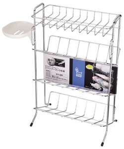 �p�[������ �o�X�X�g���[�W �V�����v�[ ���b�N 4�i H-9779 �V���o�[ ��240×���s145×����375mm(�΂���M�܂܂�)