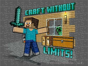 GXJC(ENSKY) MINECRAFT }CNtg Ntg 7.6×10.2cm ܂߃pY 150s[X WO\[pY MA-69