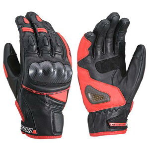 �f�C�g�i(Daytona) �o�C�N �O���[�u �v(���M�v) �t�ďH�~ �J�[�{���v���e�N�^�[ �X�}�z�Ή� �I�[���X�|�[�c �V���[�g�O���[�u HBG-036 �u���b�N/���b�h XL�T�C�Y 15829