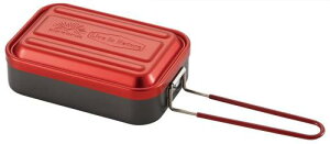 スケーター (skater) カラーメスティン シーズニング不要 飯盒 飯ごう アウトドア 850ml レッド メスティン AFTM8N-A