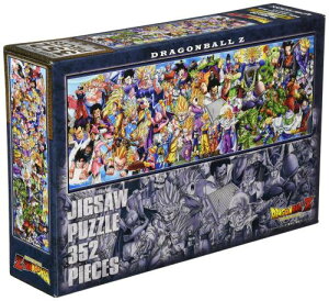 GXJC(ENSKY) hS{[Z DRAGONBALL Z CHRONICLESII 18.2×51.5cm WO\[pY 352s[X JIGSAW PUZZLE 352-90