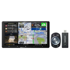 Pioneer �J�[�i�r AVIC-CQ912-3-DC 9�C���` �T�C�o�[�i�r �����n�}�X�V �t���Z�O DVD CD Bluetooth SD USB �n�C���] HD�掿 �l�b�g���[�N�X�e�B�b�N�Z�b�g �J���b�c�F���A