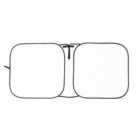 セイワ(SEIWA) サンシェード 高い遮熱性能 ラディクール生地使用 車用 ポップアップサンシェード Mサイズ Z124 放射冷却素材 サイズ150cm(140cm?150cmまで対応)×70cm