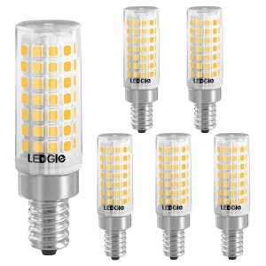LEDGLE LED�d�� E12���� 8W �d���F(3000K) 700lm �n���Q���d��80W�`���� 88��LED �񒲌� �r�[���p360�x 6�_�Z�b�g PSE�F�؍ς�