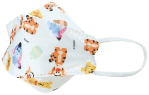 スケーター(Skater) 高機能 3D 立体 不織布 三層構造 マスク 子供用 ディズニー くまのプーさん 5枚 MSKSH3-A