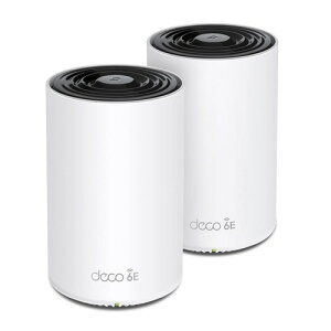 TP-Link WiFi 6E ���[�^�[ tri band ���b�V��Wi-Fi�V�X�e�� ���p �X�}�[�g�e���r �Ή� ����LAN 2.5Gbps �X�}�[�g�z�[�� AXE5400 (2402 + 2402 + 574Mbps) Deco XE75 Pro 2-pack