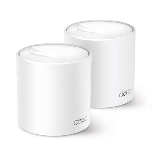 TP-Link WiFi ����LAN���[�^�[ Wi-Fi6 2402 + 574 Mbps HE160 ���b�V��Wi-Fi�V�X�e�� Matter �Ή� Deco X50/A 2���j�b�g