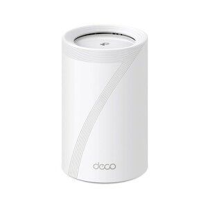 TP-Link ���b�V��wifi ���[�^�[ BE9300 / 2.5Gbps�C�[�T�l�b�g / 5760Mbps (6GHz) + 4320Mbps (5GHz) + 688Mbps (2.4GHz) / �ő�wifi�͈�278m2 / �����ڑ��䐔200�� / Deco BE9300 1���j�b�g