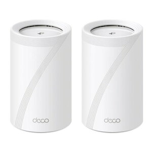 TP-Link ���b�V��wifi ���[�^�[ deco ����LAN 2.5Gbps �C�[�T�l�b�g�|�[�g ps5 �Ή�5760Mbps (6GHz) + 4320Mbps (5GHz) + 688Mbps (2.4GHz) �ő�wifi�͈�538m2 / �����ڑ��䐔200�� Deco BE9300 2���j�b�g