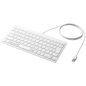 �G���R�� �L�[�{�[�h �L�� �p���^�O���t �~�j�L�[�{�[�h �z���C�g TK-FCP096WH