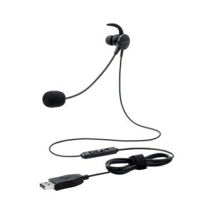 �G���R�� �w�b�h�Z�b�g �}�C�N�A�[���t USB �C���i�[�C���[ �L�� �Ў� �u���b�N HS-EP16UBK