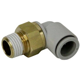 SK11(エスケー11) ワンタッチ管継手 チューブ用 エルボユニオン 10mmホース用 R1/4 KQ2L10-02AS
