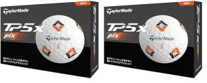 TaylorMade �e�[���[���C�h ���{ TP5x Pix�V���[�Y 2024 �S���t�{�[�� 1�_�[�X(12��) (× 2)