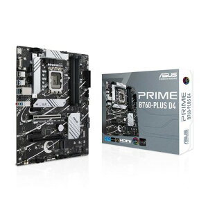 ASUS PRIME B760-PLUS D4 intel ��14�E13�E12���� CPU�Ή� LGA1700 B760 ���� DDR4 ATX �}�U�[�{�[�h/�����i