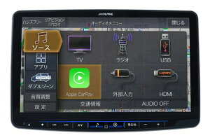 �A���p�C��(ALPINE) 11�C���`�J�[�i�r �t���[�e�B���O BIG X 11 XF11NX2S �yDVD/CD/SD���J���X���f���z ���C�����X�J�[�v���C / AppleCarPlay / AndroidAuto / Bluetooth / HDMI�~���[�����O / USB�������ɑΉ� 1DIN