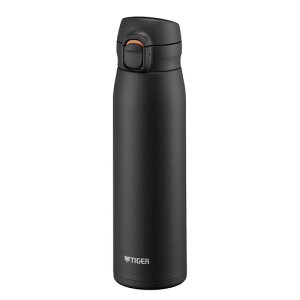�y�p�b�L����̌^�E�H��@�Ή��z �^�C�K�[���@�r(TIGER) ���� 600ml �����v�b�V�� �X�e�����X�{�g�� �ۗ� �ۉ� �y�� ���݂₷���݌v �􂢂₷�� BPA�t���[ �u���b�N MKR-W60NK