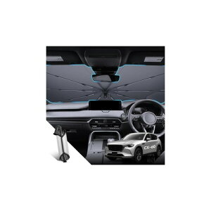 LANTU �y2026�i���E�ҏ��΍�z �}�c�_ CX-60 KH�n ��p �T���V�F�[�h �P�^ �򉻖h�~�f�� �z�ՌŒ�⏕ �����ی� cx-60 �ԗp�T���V�F�[�h �t�����g �����^�b�` ���[ �����΍� cx60 �������V�F�[�h UV