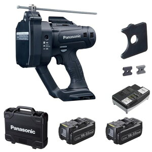 �p�i�\�j�b�N(Panasonic) �[�d�S�l�W�J�b�^�[ 18V 5.0Ah�d�r�p�b�N×2��/�[�d��/�P�[�X�t�� �f���A�� (14.4V/18V�Ή�) W1/2�EM12�EW3/8�EM10�Ή� EZ45A9LJ2G-B �u���b�N