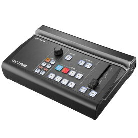 アイ・オー・データ 4Kパススルー対応 iPad連動型ストリーミングBOX 「LIVE ARISER」 4Kパススルー対応 HDMI入力ソース×3 iPad 添付ケーブル×2 日本メーカー GV-LSMIXER/I