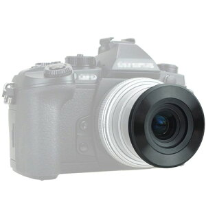 JJC �����J�������Y�L���b�v Olympus M.ZUIKO DIGITAL ED 14-42mm F3.5-5.6 EZ & Olympus M.Zuiko Digital 17mm F2.8 & Panasonic Lumix G Vario 12-32mm F3.5-5.6 ASPH �����Y�p LC-37C �݊�