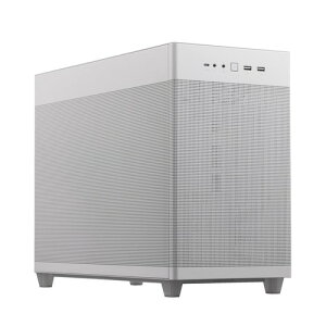 ASUS AP201 PRIME CASE MESH WHITE EDITION ���b�V���p�l�� �~�h���^���[ micro atx PC�P�[�X �� �����i