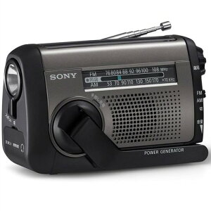 �\�j�[(SONY) �h�Ѓ��W�I ICF-B300:��񂵃��W�IFM/AM LED���C�g �g�ѓd�b�[�d ���z�����d ��񂵏[�d �u���b�N ��