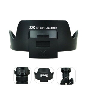 JJC �t�� �����Y�t�[�h Canon EF 24-105mm F3.5-5.6 IS STM & EF 24-105mm F4L IS II USM �����Y �p �t�B���^�[�����\ EW-83M �݊�