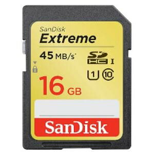 �T���f�B�X�N �G�N�X�g���[�� SDHC UHS-I 16GB SDSDXL-016G-J35