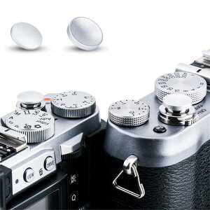 JJC 1+1 �\�t�g �����[�Y �V���b�^�[�{�^�� �Z�b�g �� + �� �V���o�[ �x�m�t�B����Fuji �x�m�t�C���� �x�m X-half X-T30 III X-M5 X100VI X-T50 X-E4 X-E3 X-E2S X-E2 X-E1 X-T4 X-T3 X-T2 X100V X100F X100T X100 X-T30 X-T20 X-T10