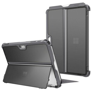 Fintie Microsoft Surface Go 4/3/2/ 1 10�C���` �p�P�[�X �^�C�v�J�o�[ �L�b�N�X�^���h�P�[�X(�O���[)