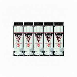 �y�܂Ƃ� 5�Z�b�g�z PANASONIC �c�C���u����18W�d���F FDL18EX-L