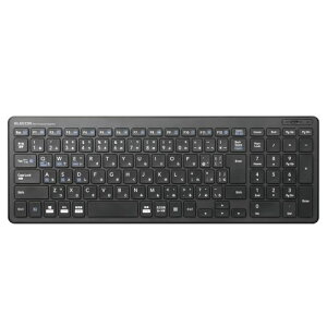 �G���R�� �L�[�{�[�h Bluetooth �p���^�O���t �R���p�N�g�L�[�{�[�h Windows�EMac�EiOS�EAndroid�Ή� �u���b�N TK-FBP101BK