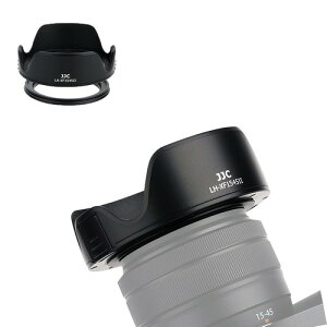 JJC �t�� �����Y�t�[�h �j�R�� Nikkor Z 28mm F2.8 SE, 40mm F2 Fujifilm Fujinon XC 15-45mm F3.5-5.6, XF 18mm F2 �Ή� �Ԍ` �����Y �t���鎞�K�p �j�J�� �L���m�� �x�m �����Y�ی�