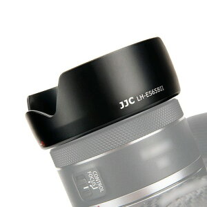 JJC ES-65B �����Y�t�[�h �Ԍ` Canon RF 50mm F1.8 STM �����Y �p ES-65B �݊� �L���m�� EOS R5 R6 R RP �J���� �ɑΉ�