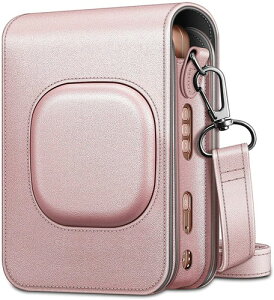 Fintie FUJIFILM �x�m�t�C���� instax mini LiPlay �C���X�^���g�J�����p�P�[�X �ی�J�o�[(���[�Y�S�[���h)