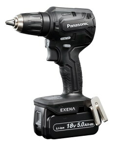 �p�i�\�j�b�N(Panasonic) �[�d�h�����h���C�o�[ 18V 5.0Ah�d�r�p�b�N×2��/�[�d��/���[�P�[�X�t EXENA �f���A�� (14.4V/18V�Ή�)+BRAIN �d�q�N���b�`���� P�V���[�Y EZ1DD1J18D-B �u���b�N