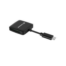 トランセンドジャパン USB Type-C カードリーダー USB 3.2 Gen 1 (SDHC/SDXC/microSDHC/microSDXC 対応) TS-RDC3