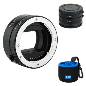 JJC �ڎʃ����O �}�N���B�e �f�W�^���ڎʃ����O�Z�b�g �G�N�X�e���V�����`���[�u Sony E �}�E���g�p ZV-E10 II A9III A7C R A7C II A6700 ZV-E1 FX30 A7RV A7RIV A7RIII A7RII A7IV A7III A7SIII A7SII A6100 A6400 �Ή� 10mm+16mm